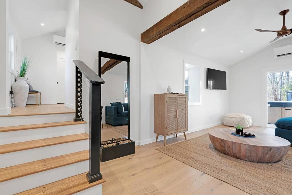 New Paltz Zen Wellness Cabin W/ Hot Tub Extérieur photo